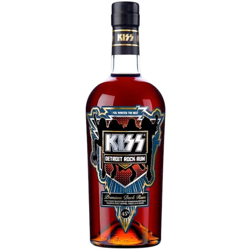 KISS Detroit Rock Dark Rum 700ml