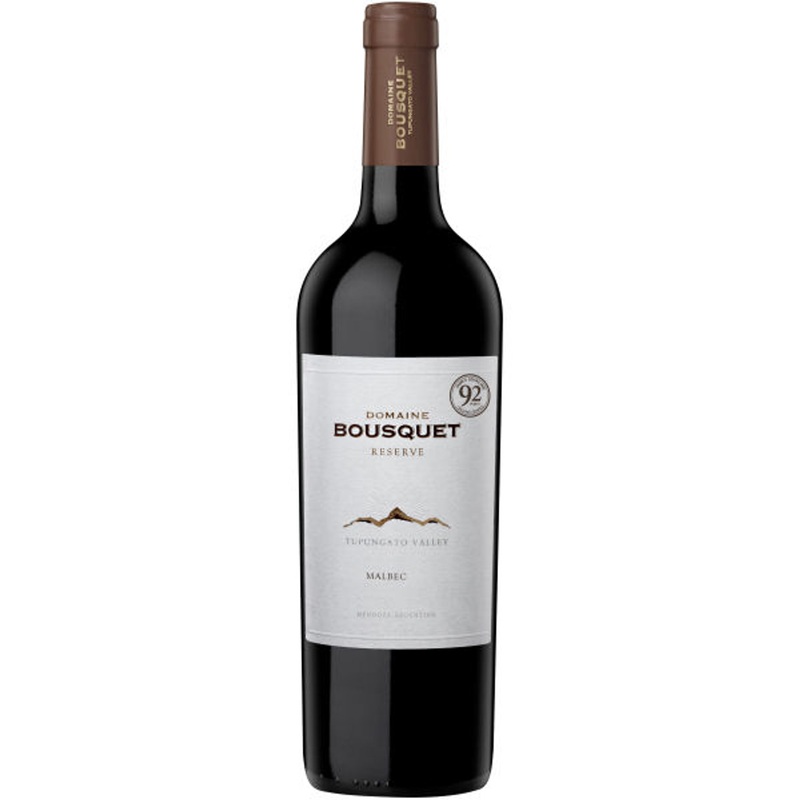 6 Bottle Case Domaine Bousquet Reserve Organic Malbec 2023 (Argentina) Rated 91JS w/ Shipping Included