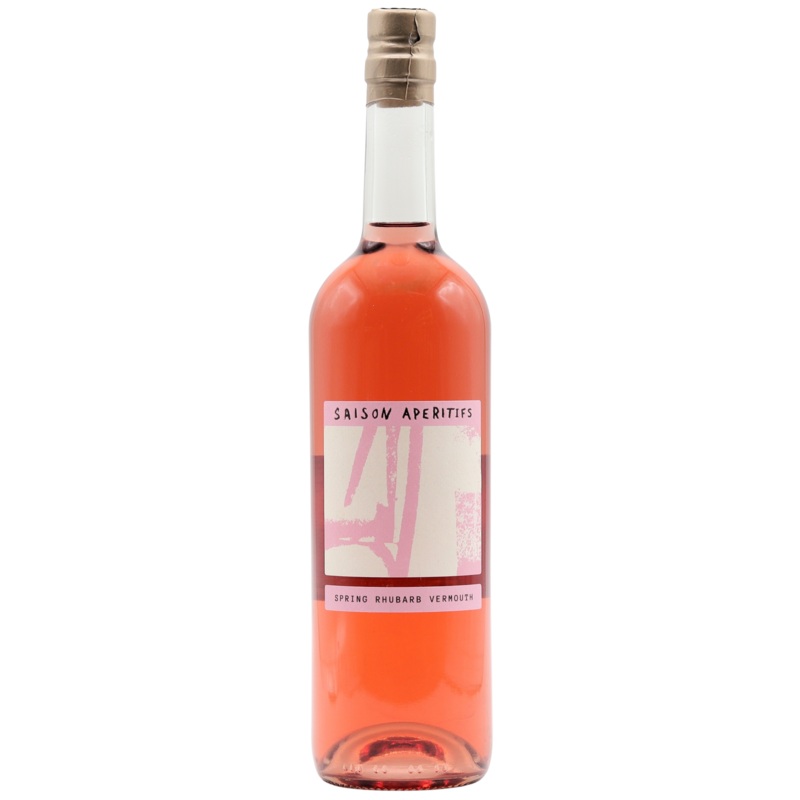 SAISON APERITIFS – SPRING RHUBARB VERMOUTH