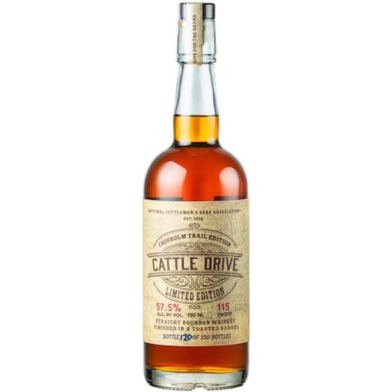 Cattle Drive Chisholm Trail Straight Bourbon Whiskey 750ml