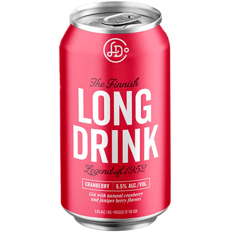 The Finnish Long Drink Cranberry Cocktail 12oz 6 Pack Cans