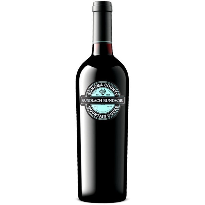 6 Bottle Case Gundlach Bundschu Sonoma Mountain Cuvee Red Blend 2022 w/ Shipping Included