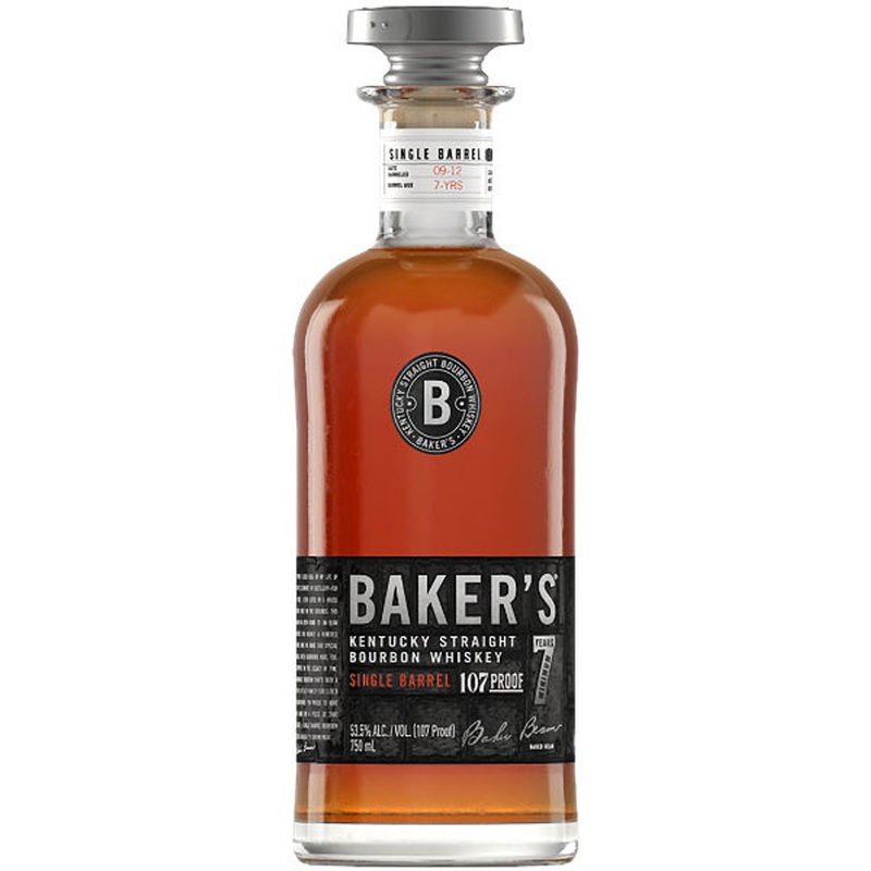 Baker’s 7 Year Single Barrel Old Kentucky Straight Bourbon Whiskey 750ml