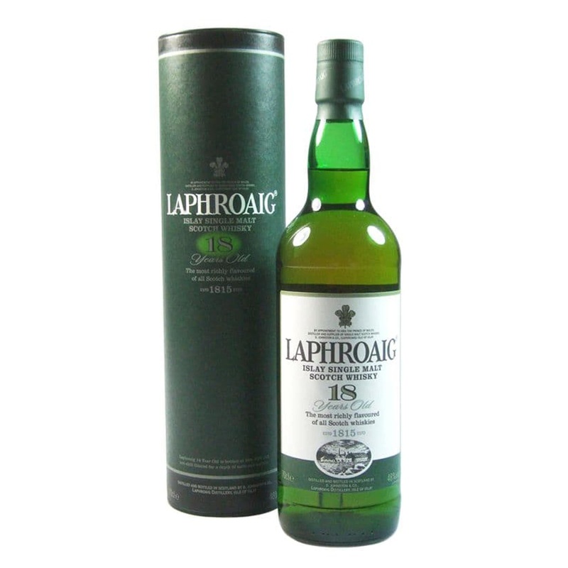 Laphroaig 18 Year Old – Old Presentation  pre 2013 70cl