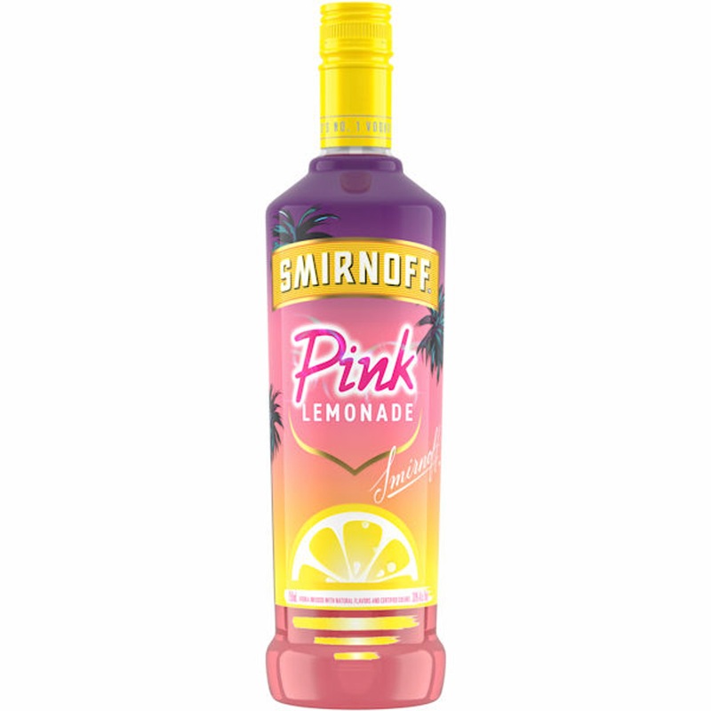 Smirnoff Pink Lemonade Vodka 750ml