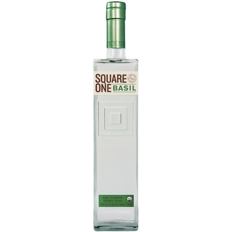 Square One Organic Basil Flavored Vodka 750ml