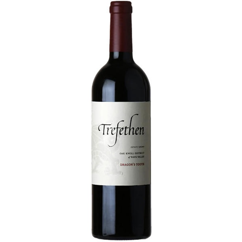 Trefethen Dragon’s Tooth Oak Knoll Red Blend 2021 Rated 97DM PLATINUM