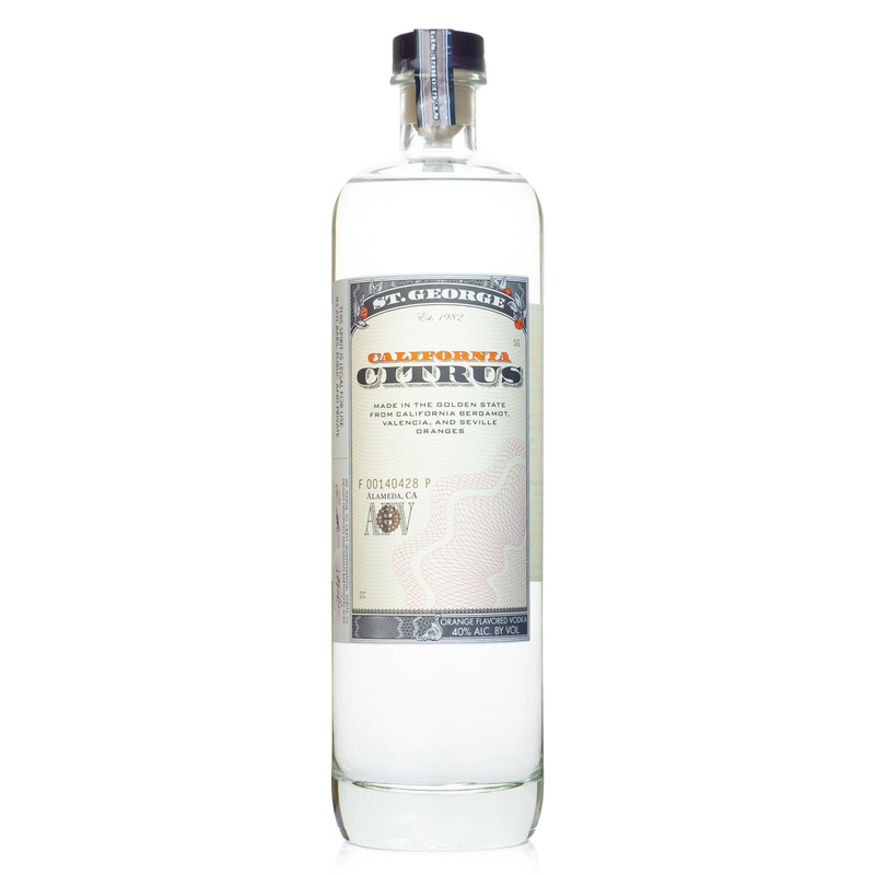 St George California Citrus Vodka