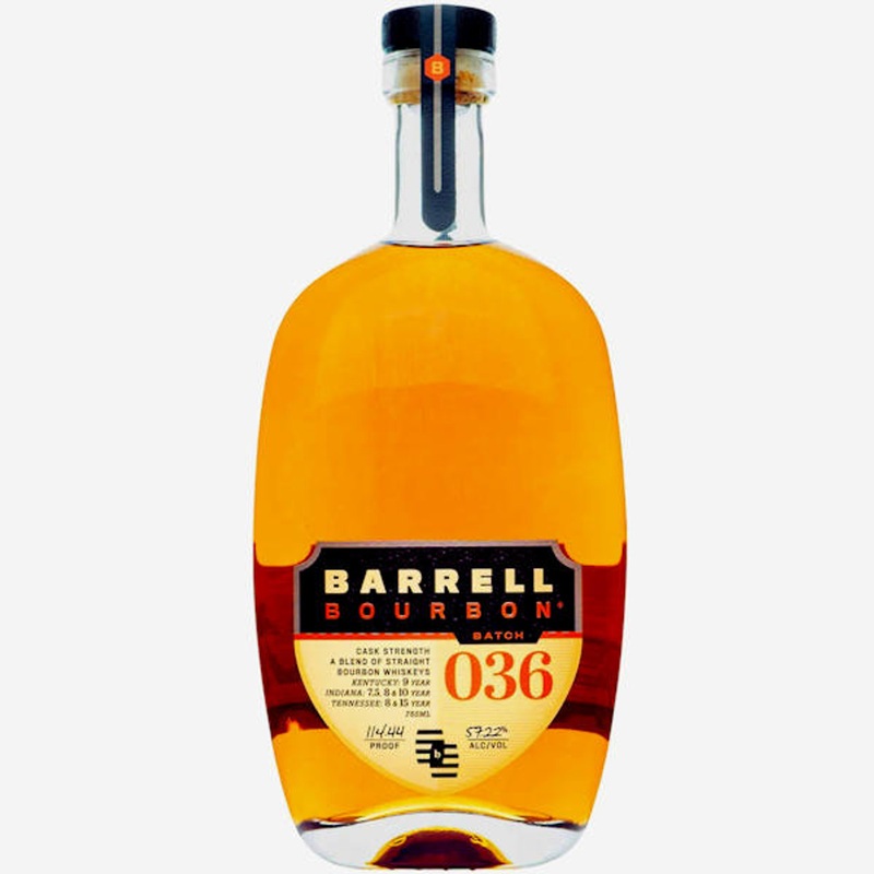 Barrell Bourbon Batch 036 Cask Strength Bourbon Whiskey 750ml