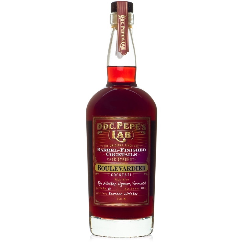 Doc Pepe Cask Strength Boulevardier Cocktail