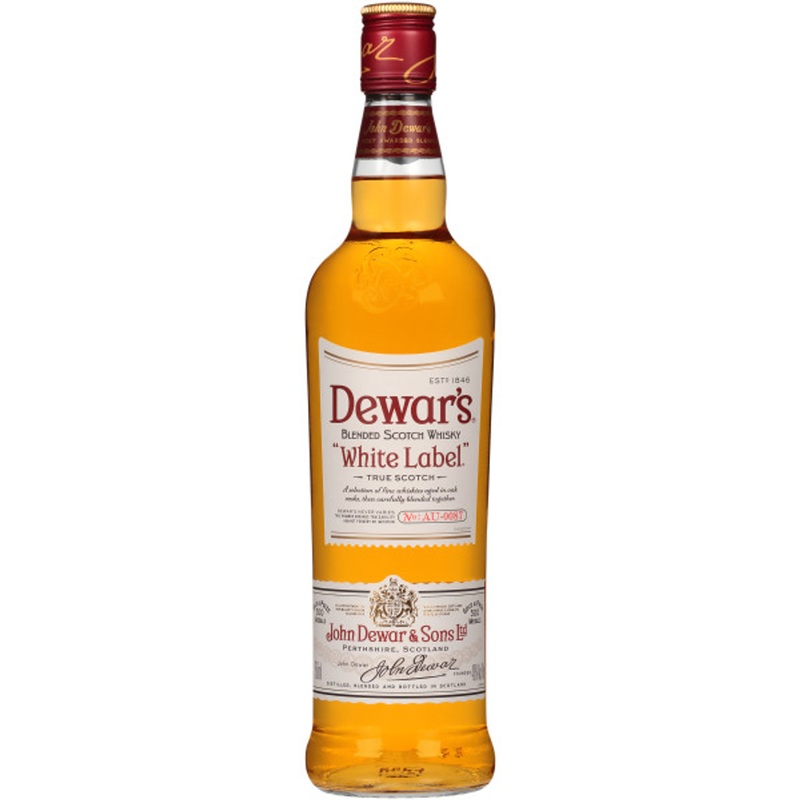 Dewar’s White Label Blended Scotch Whisky 750ml