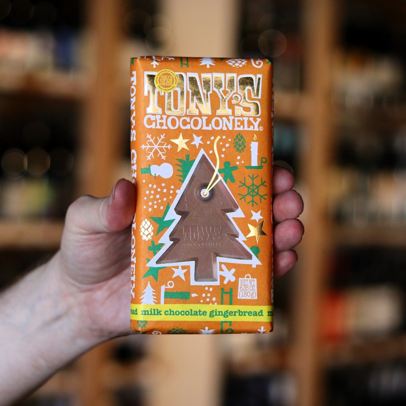 TONY’S CHOCOLONELY – MILK CHOCOLATE GINGERBREAD 180G