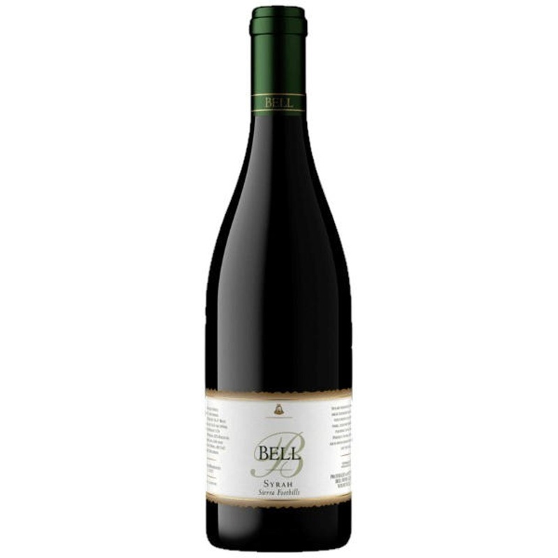 12 Bottle Case Bell Cellars Sierra Foothills Syrah 2020 w/ Shipping Included