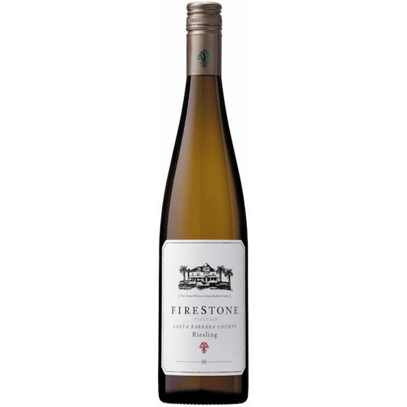 6 Bottle Case Firestone Vineyard Santa Barbara Riesling 2022 w/ Shipping Included