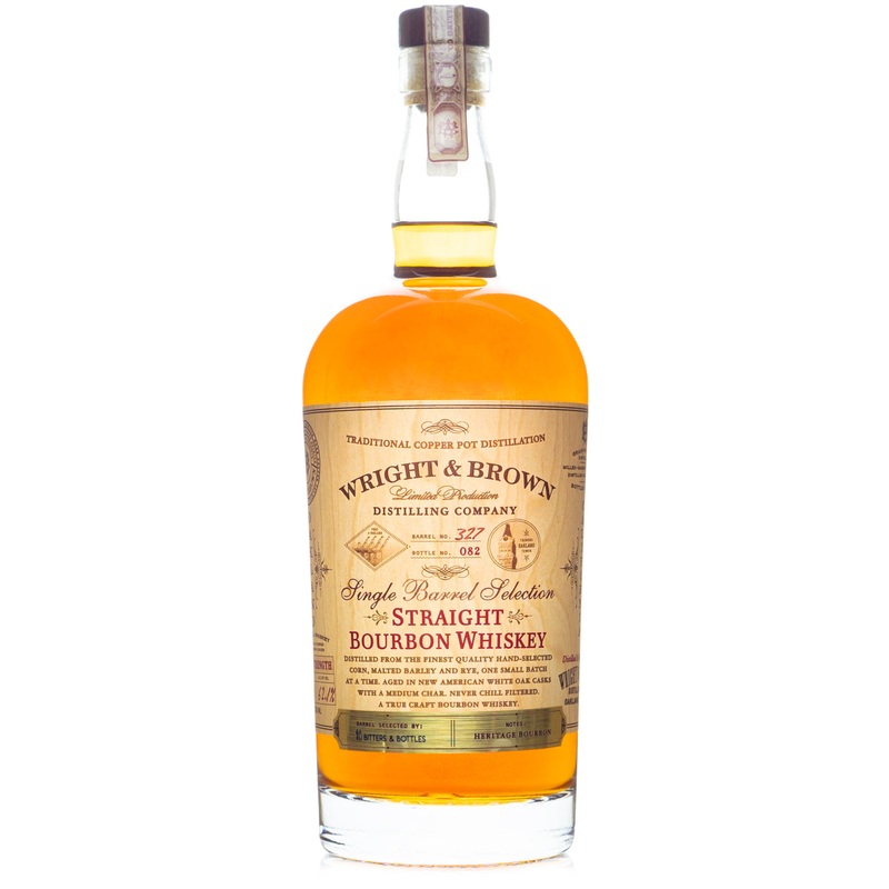 Wright & Brown #327 Heritage Grain Single Barrel Bourbon