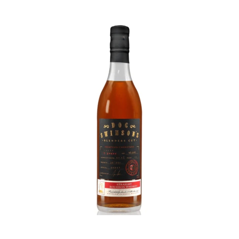 Doc Swinson’S Blenders Cut Straight Bourbon Whiskey (case of 6)