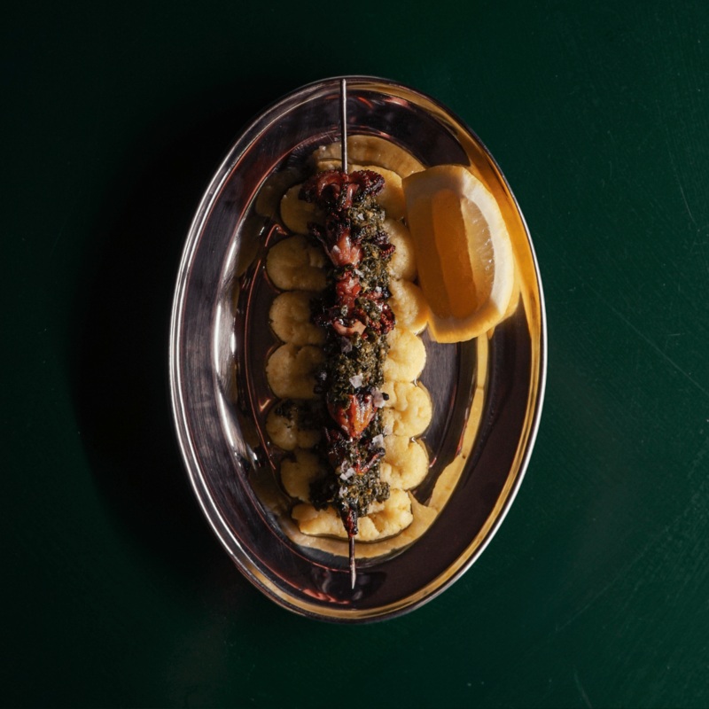 Soy Braised Octopus