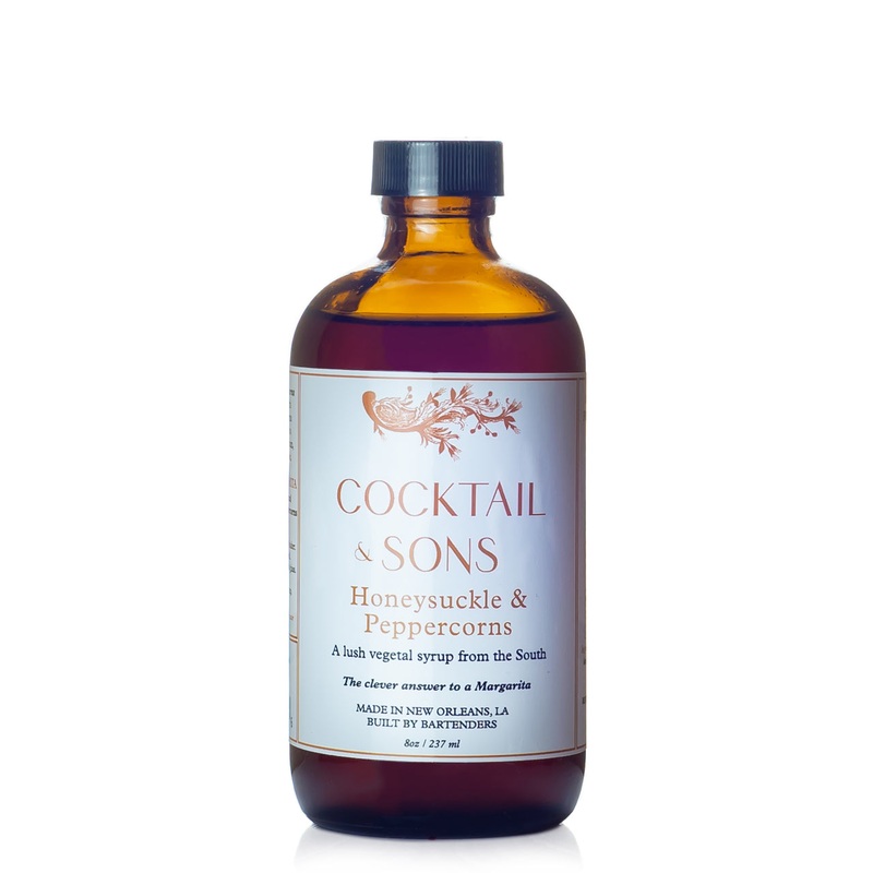Cocktail & Sons Honeysuckle & Peppercorns Syrup