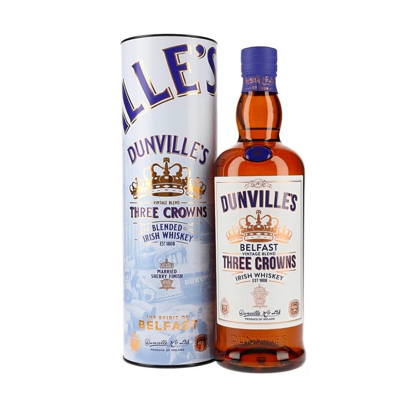 Dunville’s Three Crowns Irish Whisky