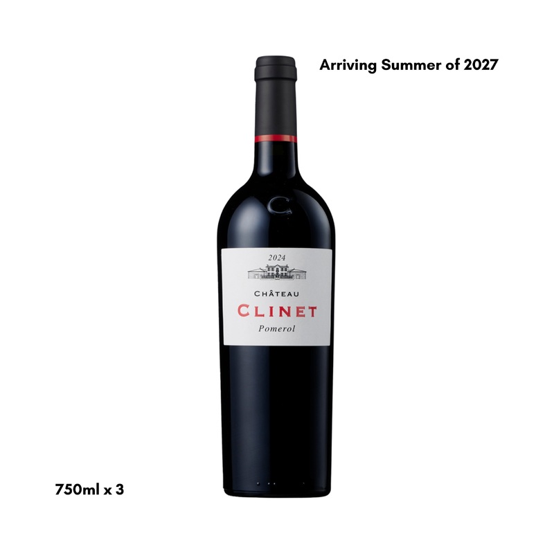 [Pre-Sale] Chteau Clinet 2024 (Case of 3)