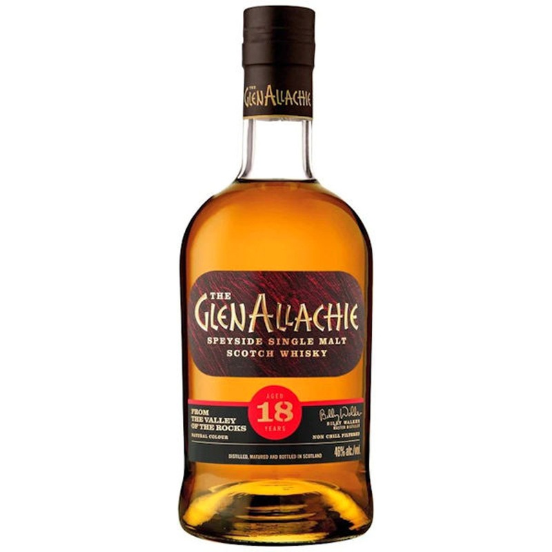 The GlenAllachie 18 Year Old Speyside Single Malt Scotch 700ml