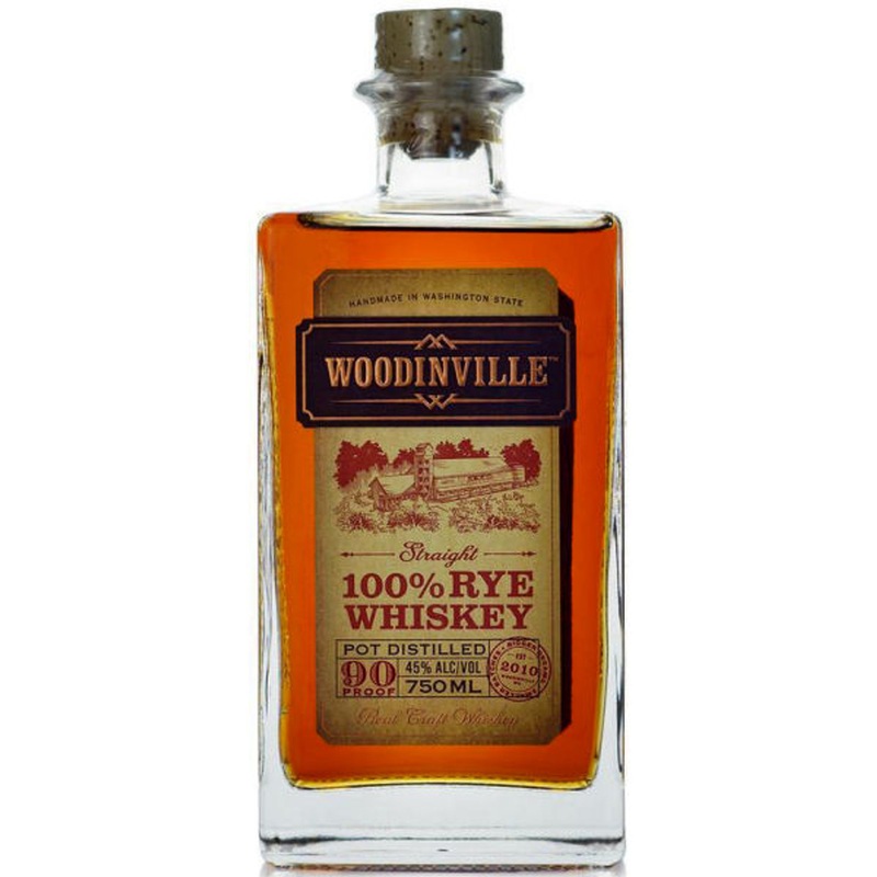 Woodinville Straight Washington Rye Whiskey 750ml
