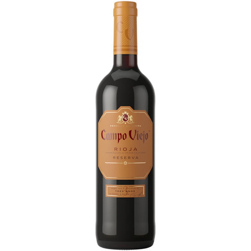 12 Bottle Case Campo Viejo Reserva Rioja 2017 w/ Shipping Included