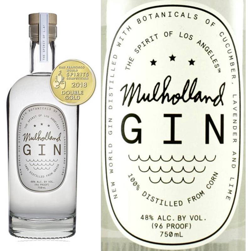 Mulholland New World American Gin 750ml