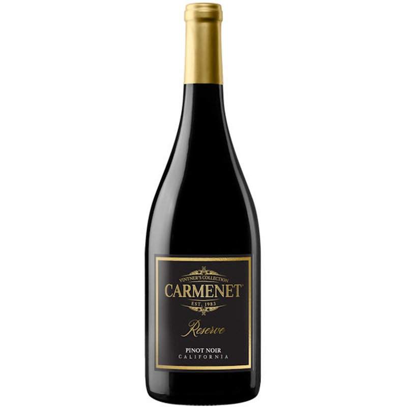 12 Bottle Case Carmenet Reserve California Pinot Noir 2022 w/ Shipping Included