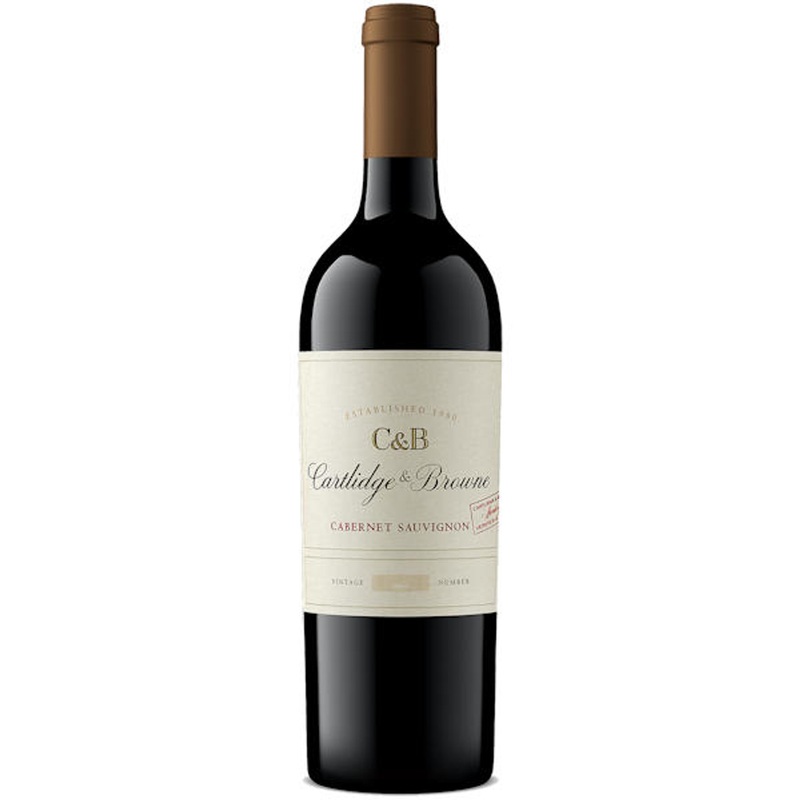 12 Bottle Case Cartlidge & Browne California Cabernet 2021 w/ Shipping Included
