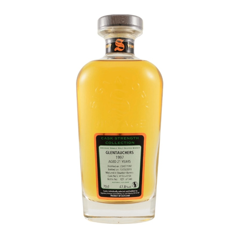 Signatory Vintage | Glentauchers Distillery 21 Years 1997 – Cask Strength Collection