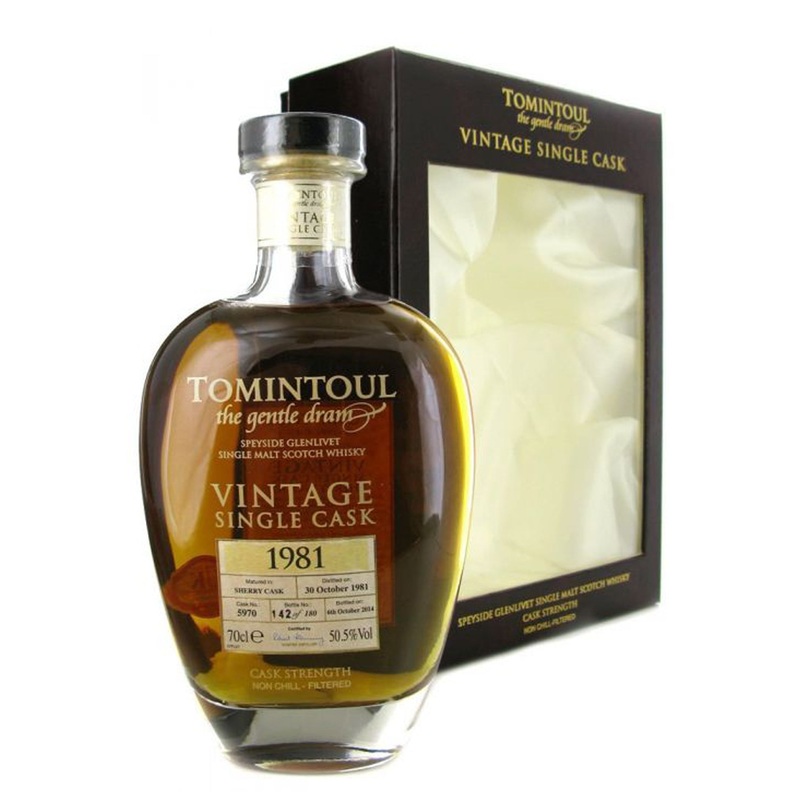 Tomintoul 31 Year Old 1981 Cask #5970 70cl