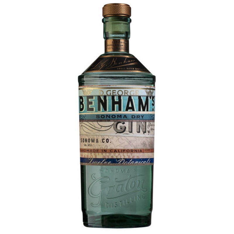 D. George Benham’s Sonoma Dry Gin 750ml