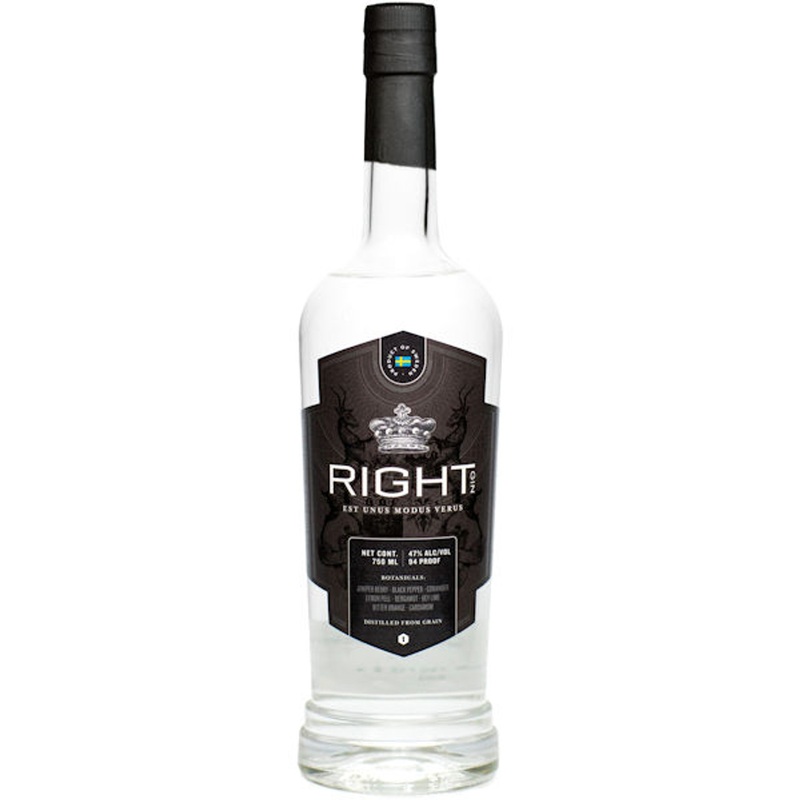 RIGHT Swedish Gin 750ml