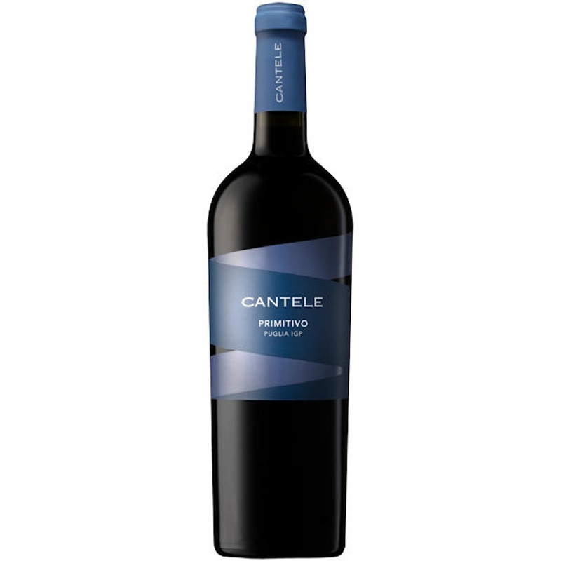 12 Bottle Case Cantele Primitivo Puglia IGP 2023 (Italy) w/ Shipping Included