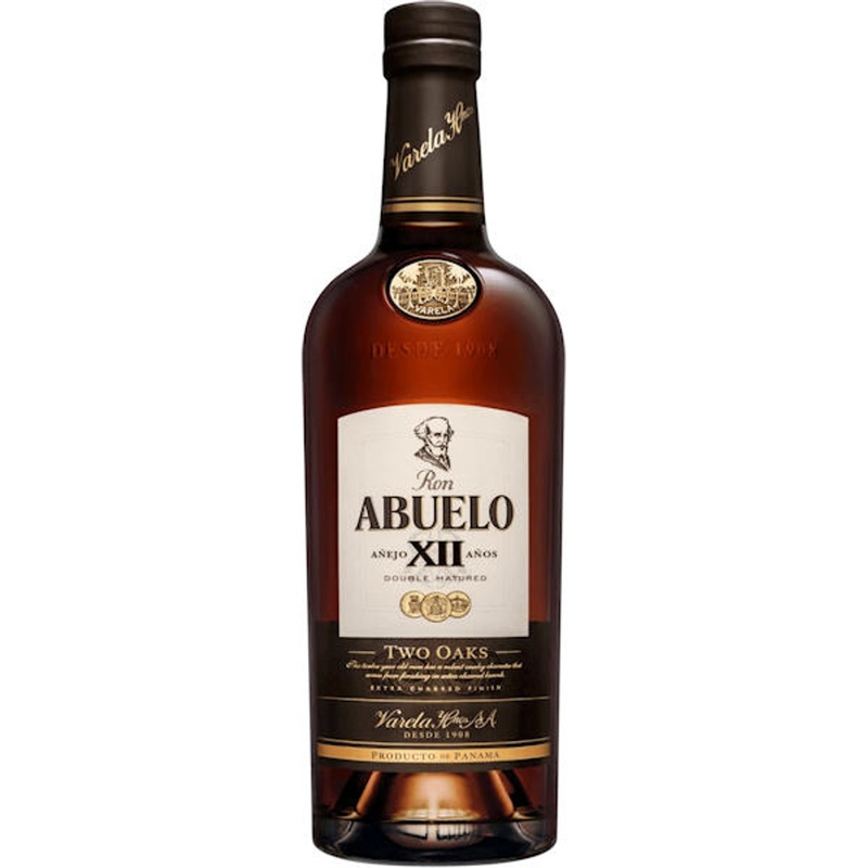 Ron Abuelo 12 Year Old Two Oaks Anejo Rum 750ml