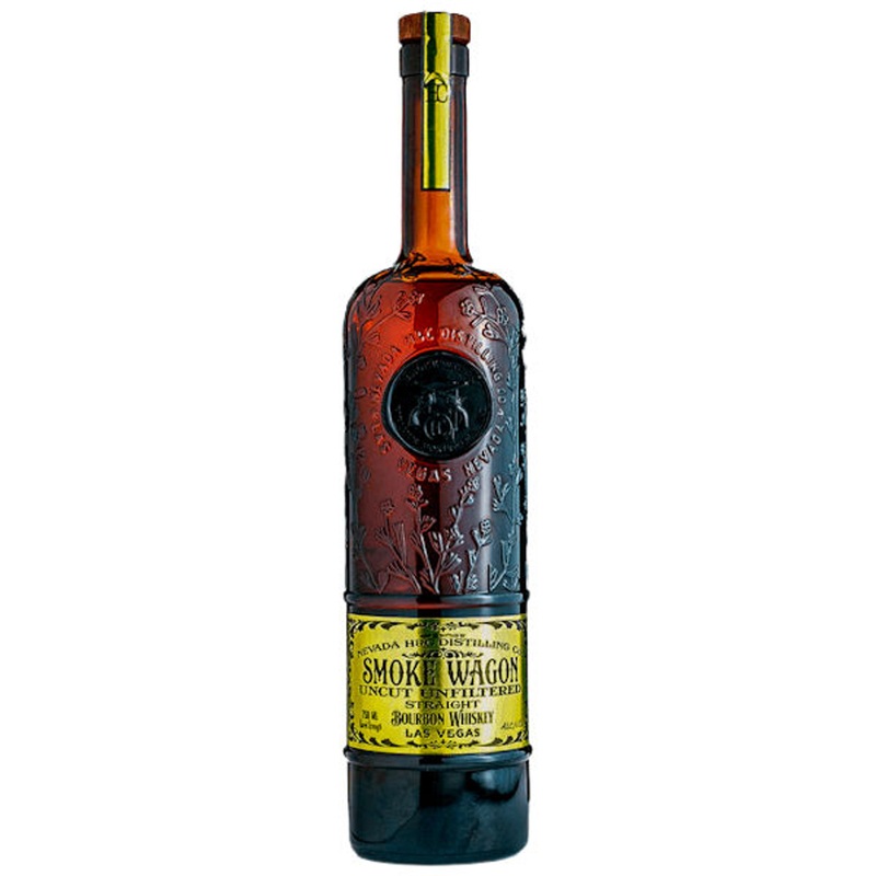 Smoke Wagon Uncut Unfiltered Straight Bourbon Whiskey 750ml
