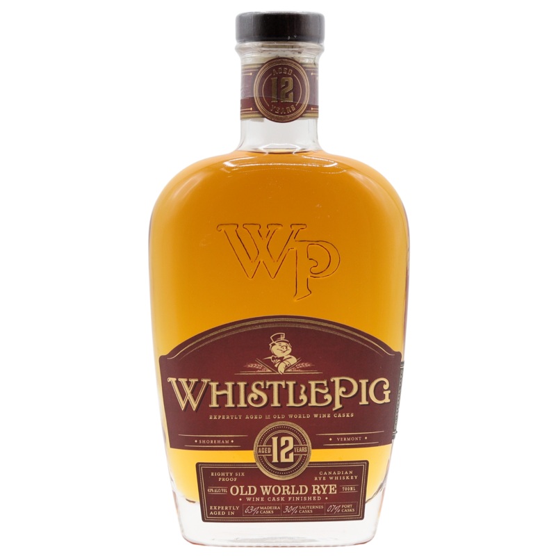WHISTLEPIG – 12 YEAR OLD OLD WORLD RYE