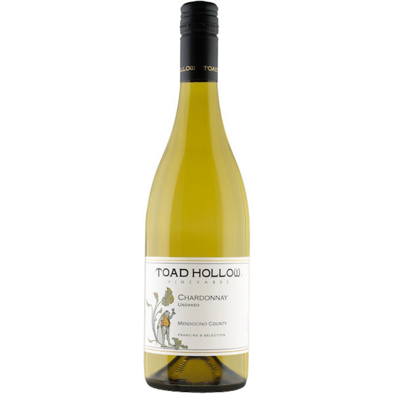 Toad Hollow Francine’s Selection Mendocino Unoaked Chardonnay 2024