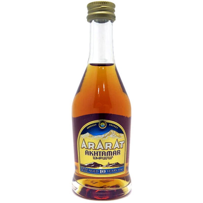 50ml Mini Ararat Akhtamar 10 Year Old Armenian Brandy