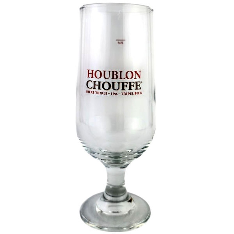 Houblon Chouffe IPA Tripel Bier Glass Approx 9oz