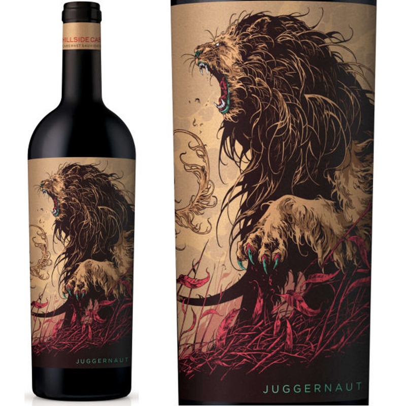 6 Bottle Case Juggernaut Hillside California Cabernet 2021 w/ Shipping Included