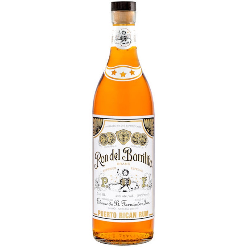 Ron del Barrilito 3 star Rum 750ml