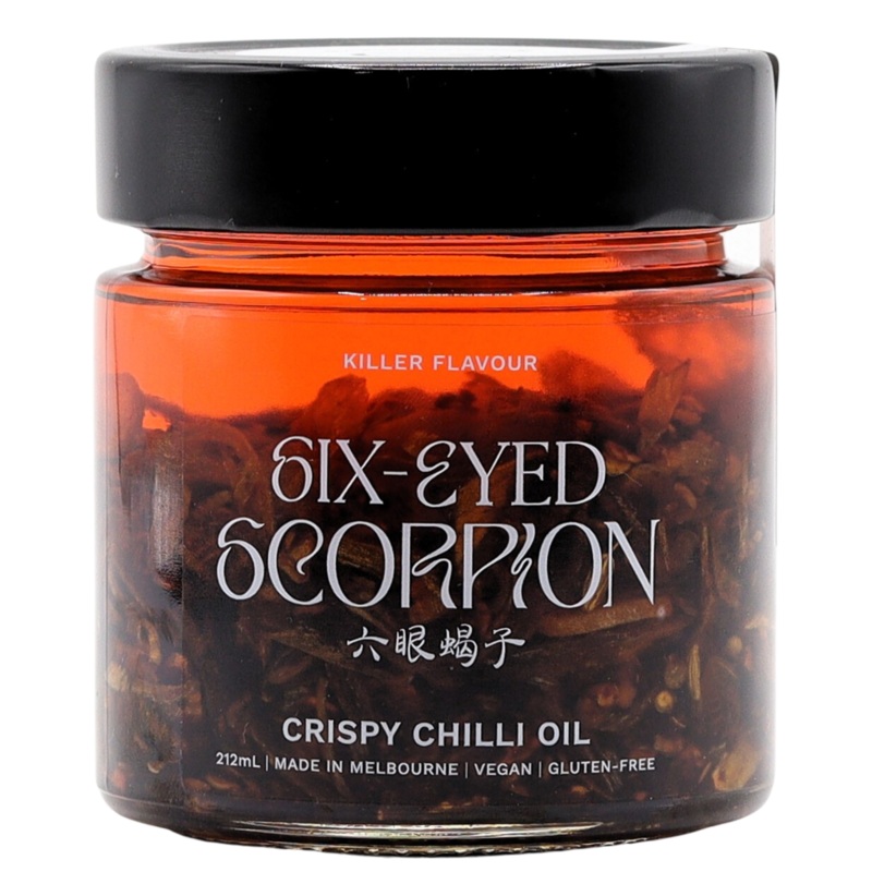 SIX-EYED SCORPION – CRISPY CHILLI OIL