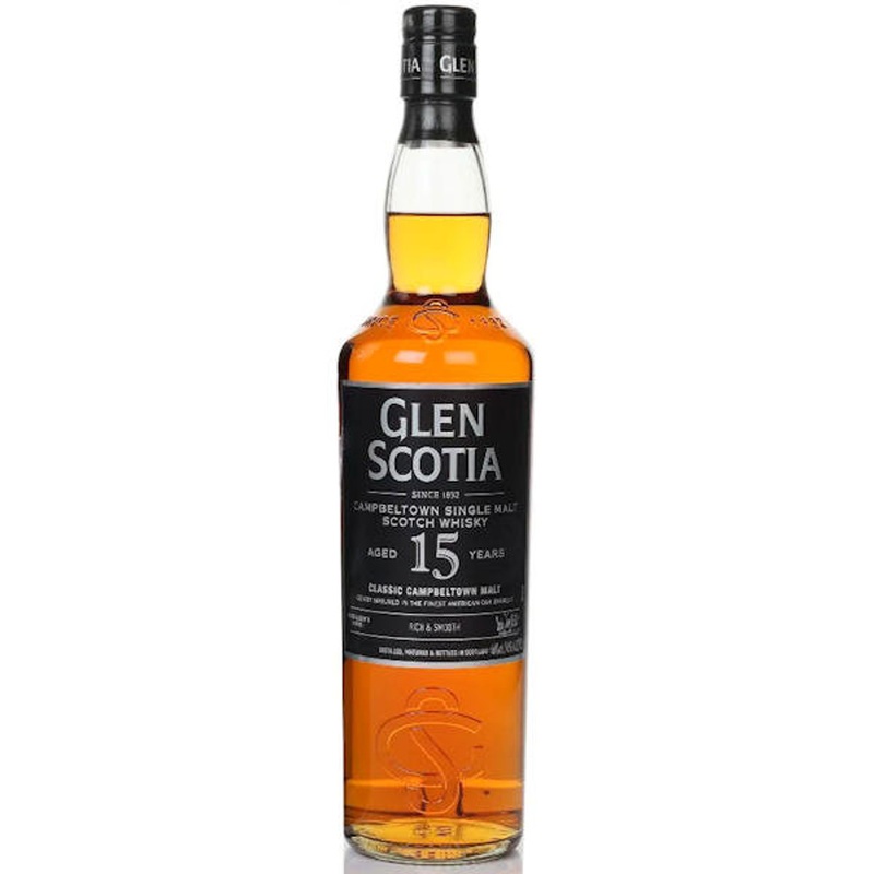 Glen Scotia 15 Year Old Campbeltown Single Malt Scotch 750ml