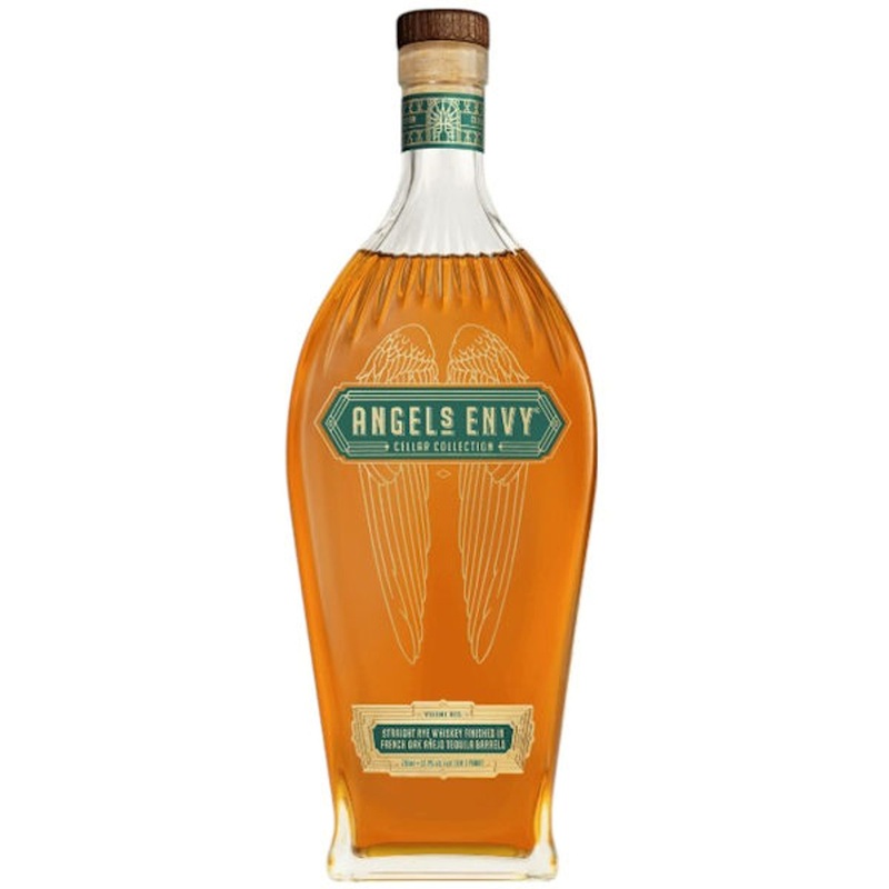 Angel’s Envy Cellar Collection Anejo Tequila Barrel Finished Straight Rye Whiskey 750ml