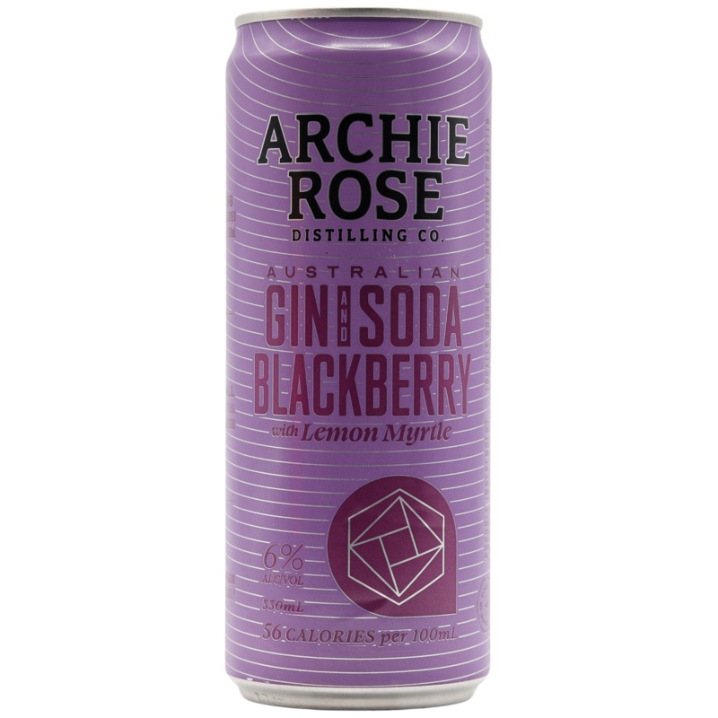 ARCHIE ROSE – BLACKBERRY GIN & SODA