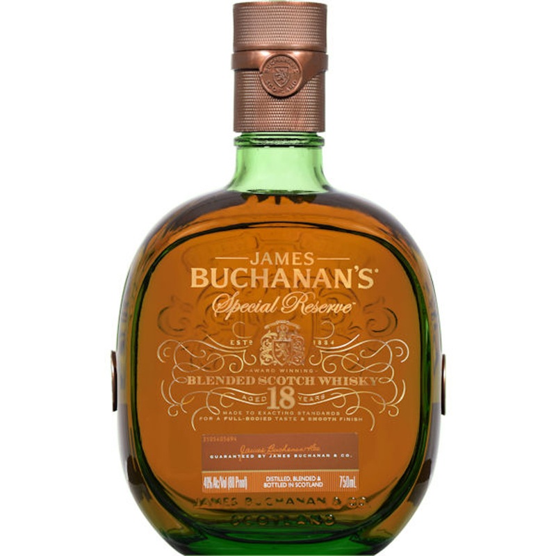 Buchanan’s 18 Year Old Special Reserve Blended Scotch 750ml