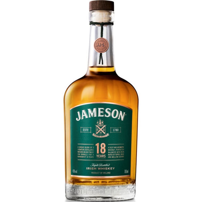 Jameson 18 Year Old Irish Whiskey 750ml