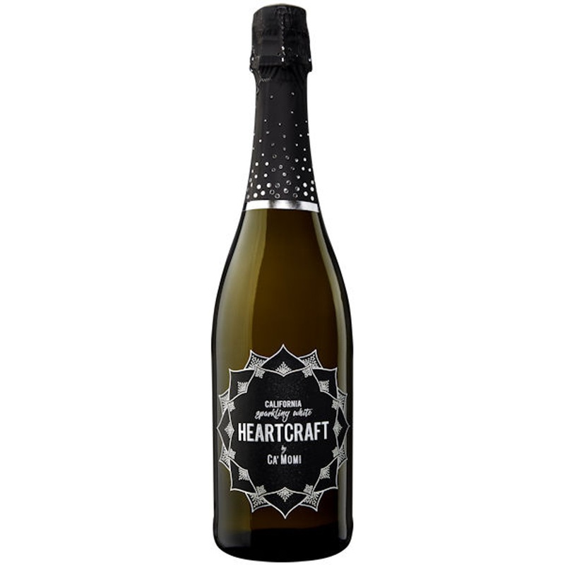 12 Bottle Case Ca’ Momi Heartcraft California Sparkling White NV w/ Shipping Included